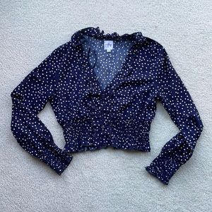 Princess Polly Polka Dot Blouse